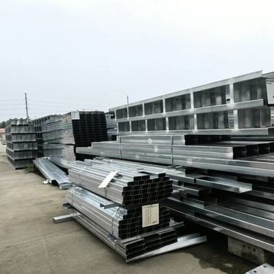 Cấu trúc thép cao tầng Xây dựng kho nóng kẽm OEM