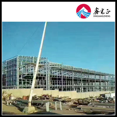 Cấu trúc thép chế biến sẵn tùy chỉnh Tòa nhà nhà máy cho sử dụng công nghiệp
