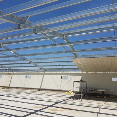 PPGL Nhà nông trại gia súc gia cầm với cửa lăn bền