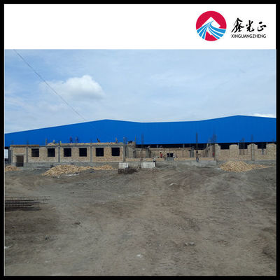 Thiết lập nhanh hiệu xưởng cấu trúc thép chống động đất với tấm tường màu thép