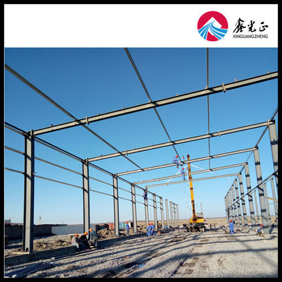 Bọc mái bằng thép màu và tấm thép màu tấm tường tấm thép cấu trúc kho chống động đất lớp 7-9