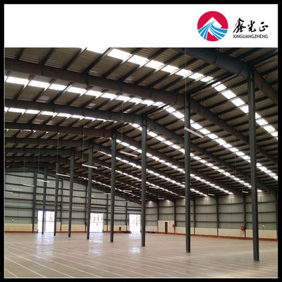 Ống lót và Trận động đất 7-9 lớp kho kim loại tiền chế với tấm thép sandwich Panel