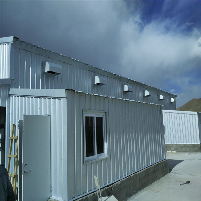 Thép kẽm loại sản xuất trứng Chicken Enclosure cho hệ thống cho ăn và uống tự động