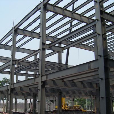 Sơn chống rỉ sét Xưởng kim loại Tòa nhà kho kim loại chế tạo sẵn ODM