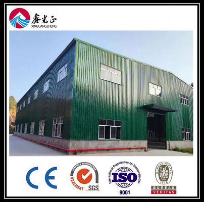 Tòa nhà kho thép kim loại được chế tạo sẵn hạng nhẹ với khả năng chống động đất cao