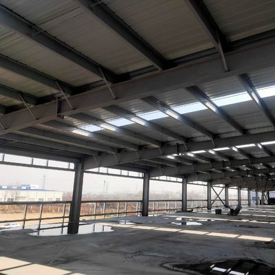 Xưởng chế tạo cấu trúc thép bắn nổ OEM Tòa nhà khung thép chế tạo sẵn