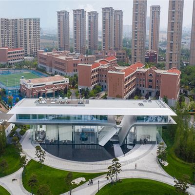 SGS Tòa nhà văn phòng khung thép Q235B Sea View Tòa nhà khung kim loại