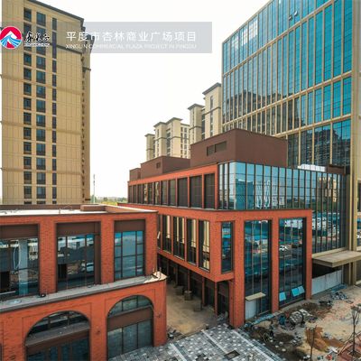 Tòa nhà kho dự chế BV Tòa nhà cấu trúc thép cán nóng