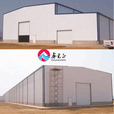 Xây dựng nhanh Prefabricated Steel cấu trúc xây dựng đắm nóng cho kho