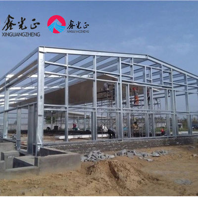 Nhà nông trại chăn nuôi gia súc được chế tạo sẵn H phần thép cách điện PVC