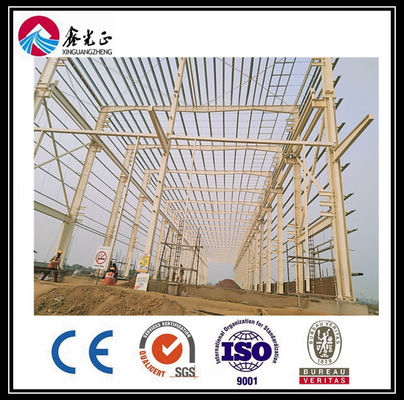 Thiết kế linh hoạt Thép cấu trúc xưởng chế tạo sẵn cho công nghiệp thương mại