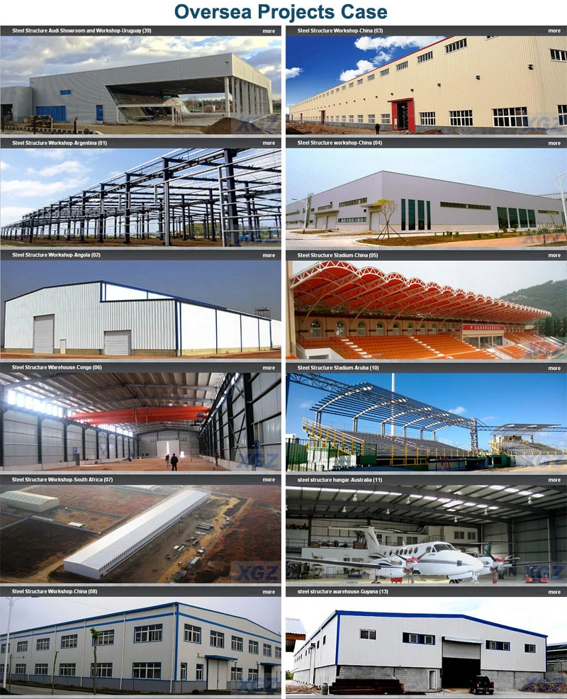 Xây dựng cấu trúc thép hiện đại Xây dựng kho thép công nghiệp nhựa 5