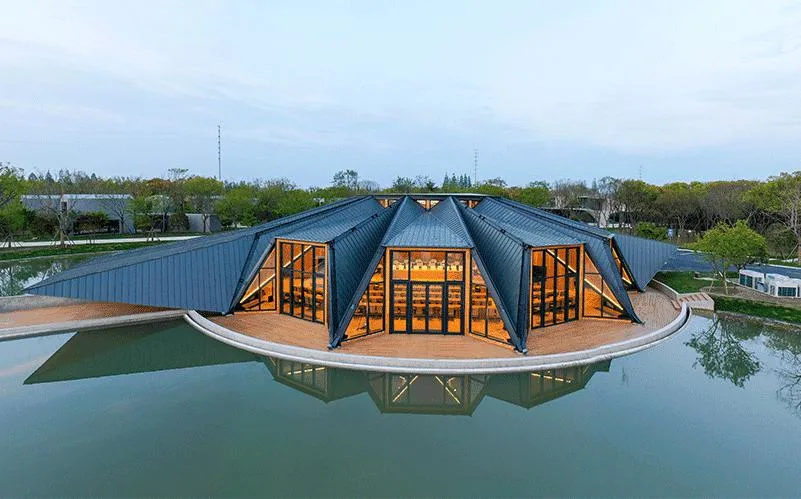Phòng triển lãm thép galvanized Cấu trúc công nghiệp chống cháy 1