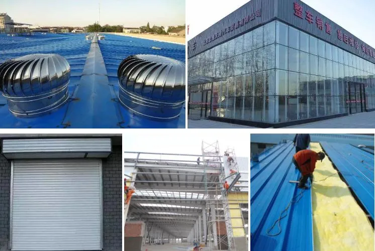 Q235 Xây dựng cấu trúc thép sơn chống rỉ sét khung kim loại chế tạo sẵn 1