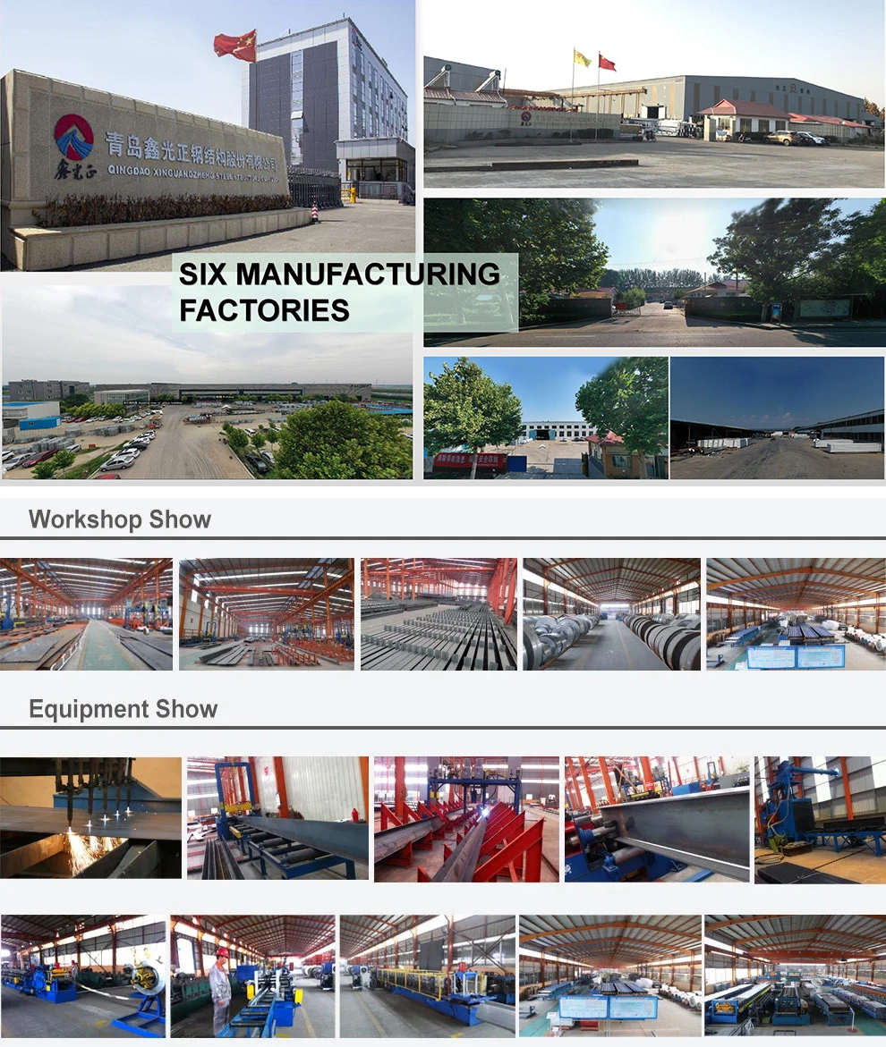 Q235 Xây dựng cấu trúc thép sơn chống rỉ sét khung kim loại chế tạo sẵn 5