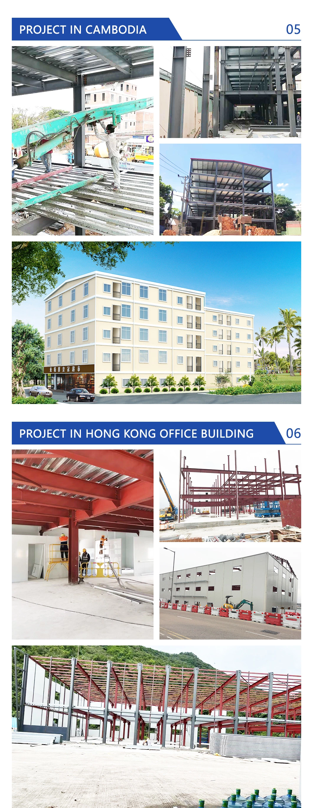 Q235 Kho chứa cấu trúc thép 2