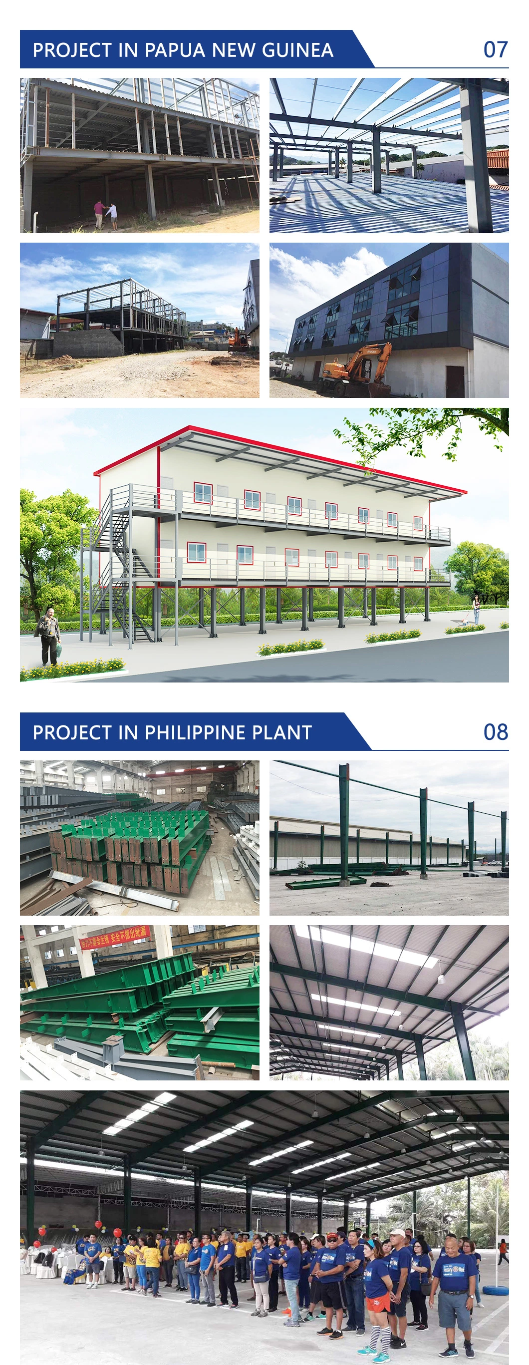 Q235 Kho chứa cấu trúc thép 3