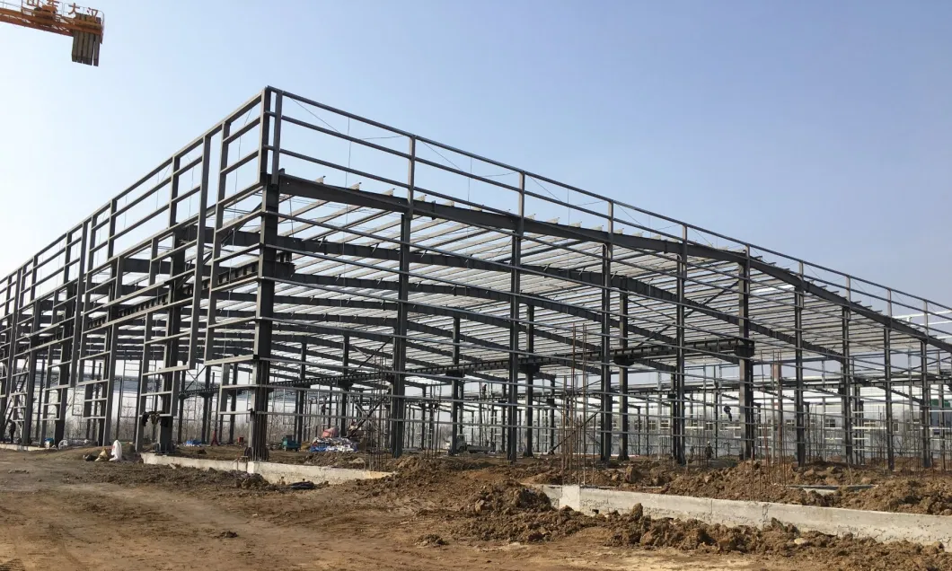 H Section Steel Warehouse Xây dựng kho thép công nghiệp nhẹ 0