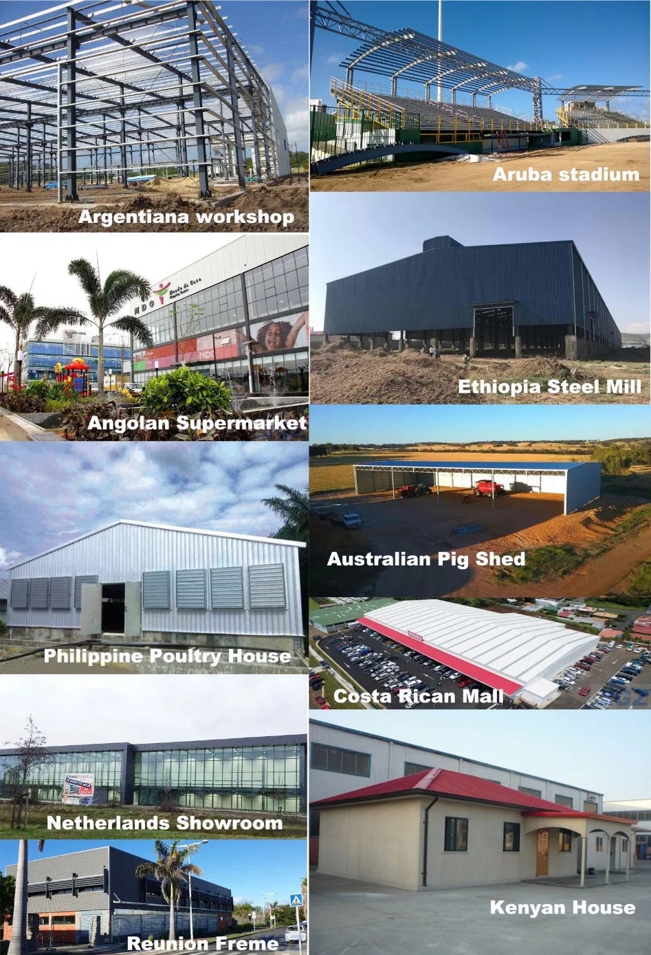 H Section Steel Warehouse Xây dựng kho thép công nghiệp nhẹ 3