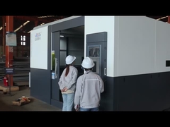 Kho chứa thép có dung lượng lớn với tấm tường sandwich và cửa sổ nhôm